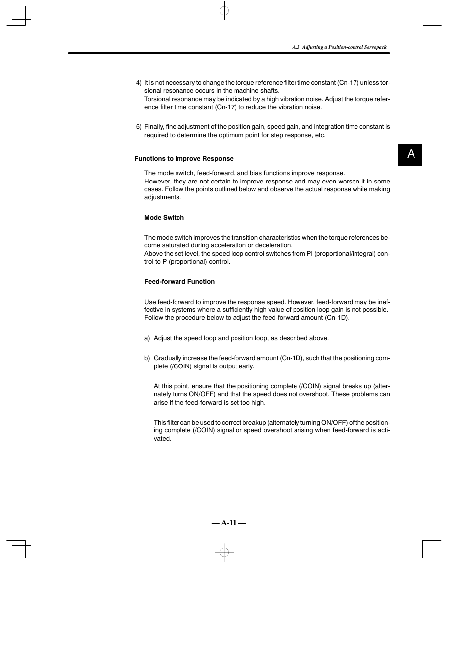Yaskawa Sigma Mini User Manual | Page 257 / 282