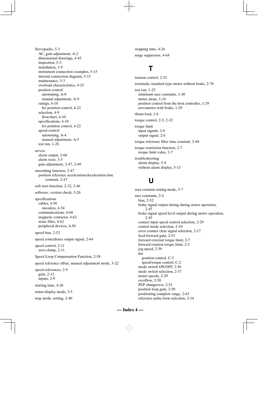 Yaskawa Sigma Mini User Manual | Page 279 / 282