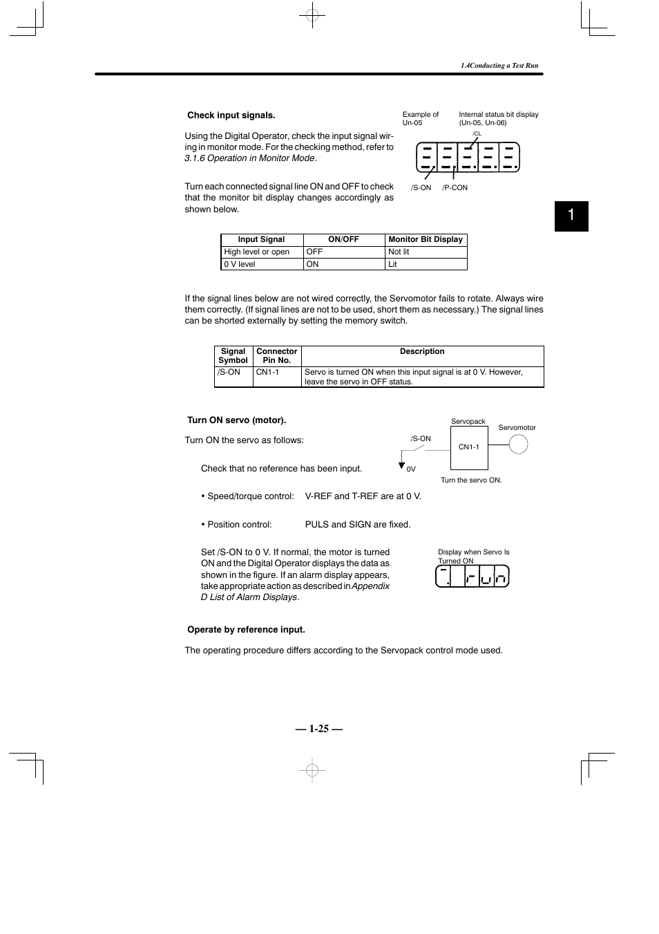 Yaskawa Sigma Mini User Manual | Page 38 / 282