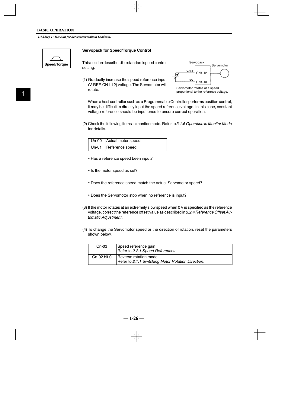 Yaskawa Sigma Mini User Manual | Page 39 / 282