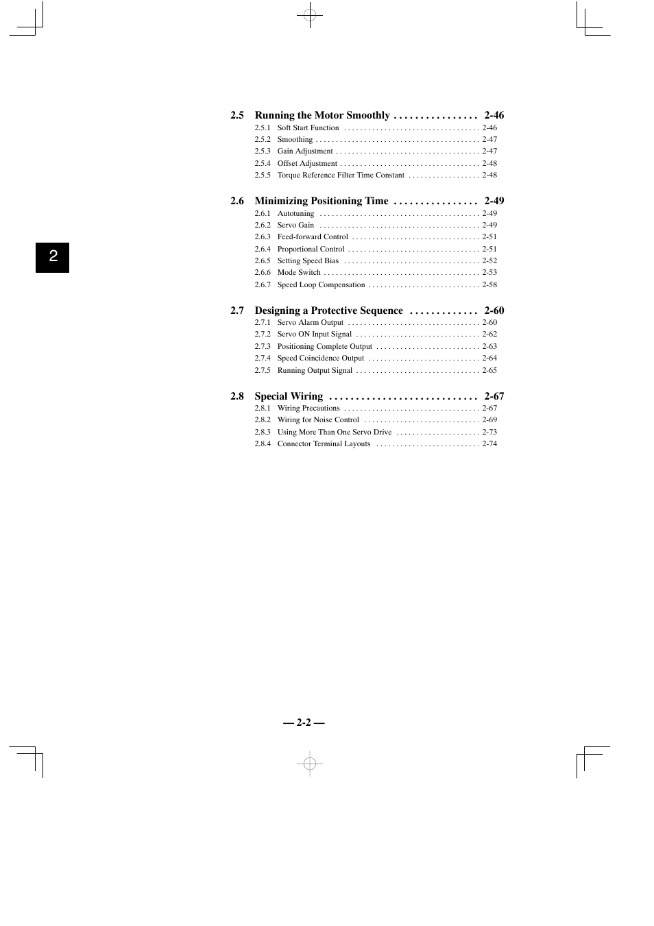 Yaskawa Sigma Mini User Manual | Page 46 / 282