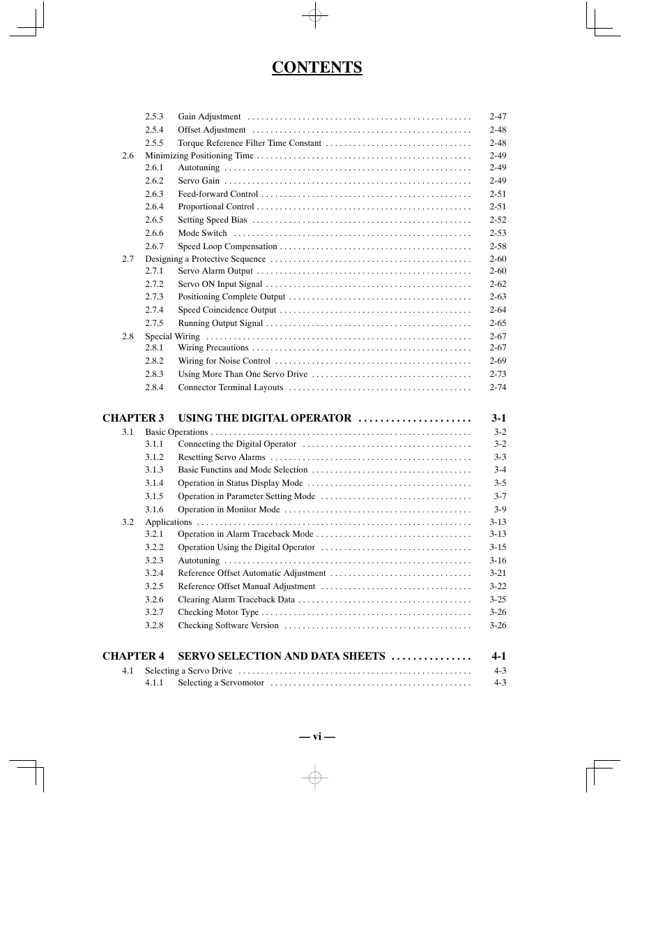 Yaskawa Sigma Mini User Manual | Page 5 / 282