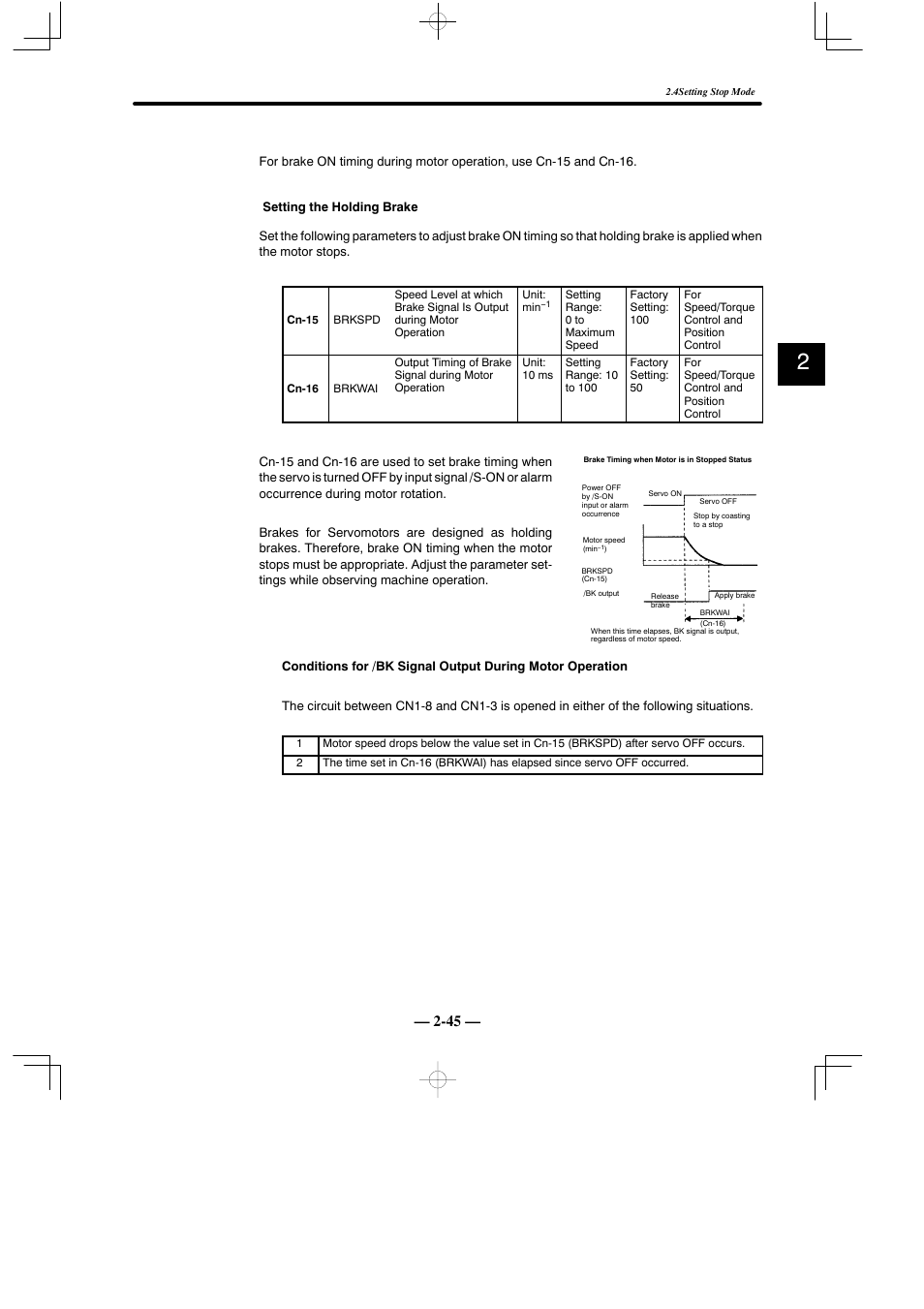 Yaskawa Sigma Mini User Manual | Page 89 / 282