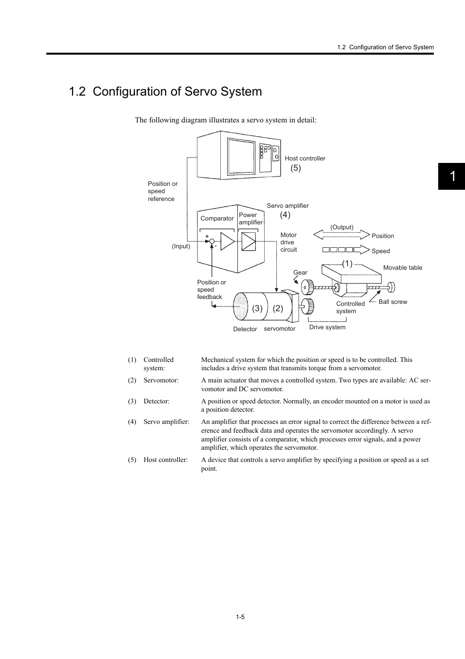 2 configuration of servo system | Yaskawa Large Capacity Sigma II Series User Manual | Page 19 / 405