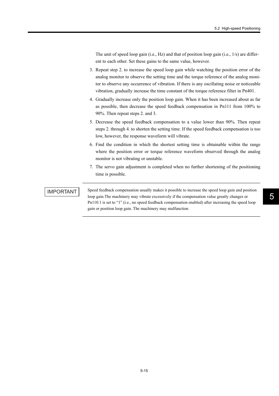 Yaskawa Large Capacity Sigma II Series User Manual | Page 198 / 405