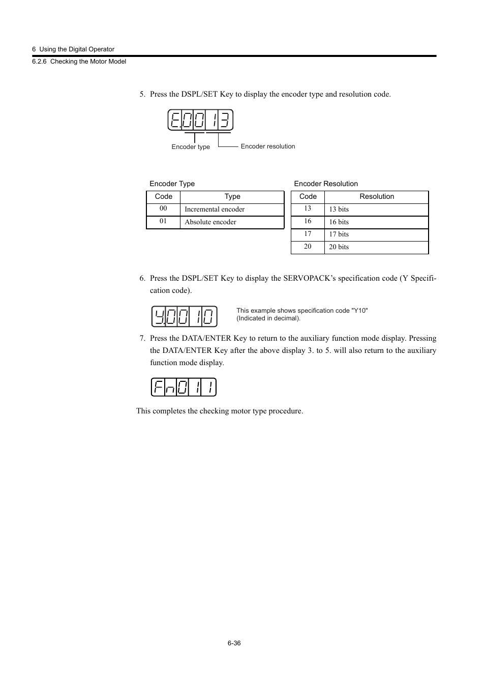 Yaskawa Large Capacity Sigma II Series User Manual | Page 256 / 405