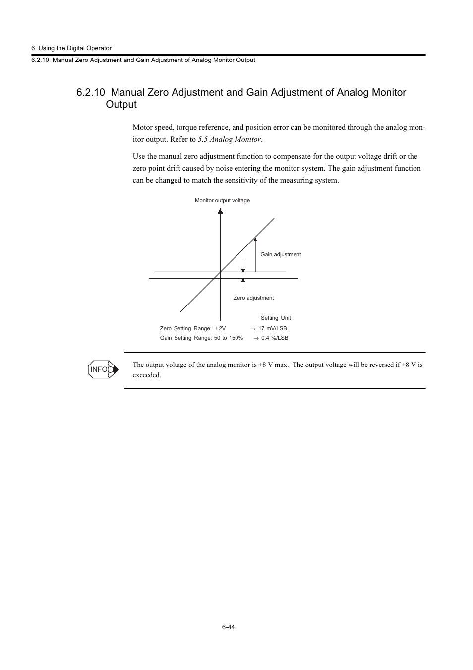 Yaskawa Large Capacity Sigma II Series User Manual | Page 264 / 405