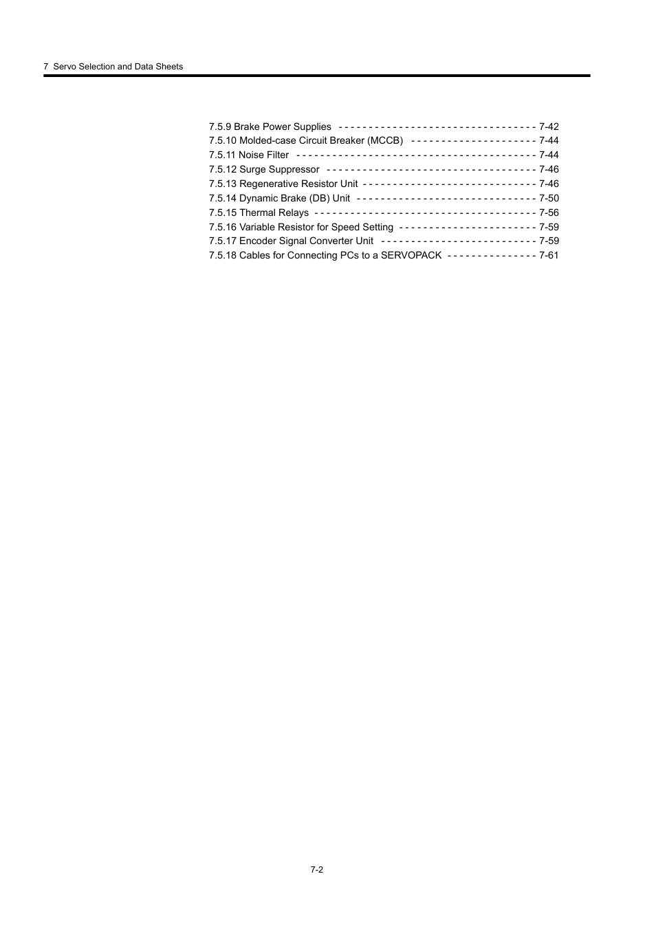 Yaskawa Large Capacity Sigma II Series User Manual | Page 278 / 405