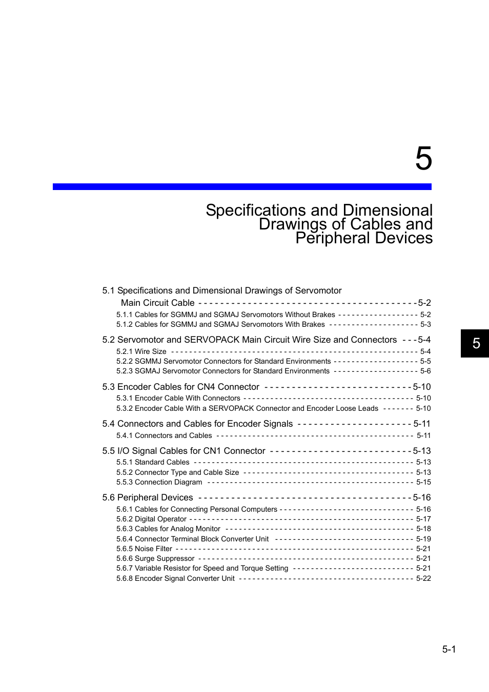 Yaskawa Sigma II Series DC Power Input SGMAJ User Manual | Page 98 / 334