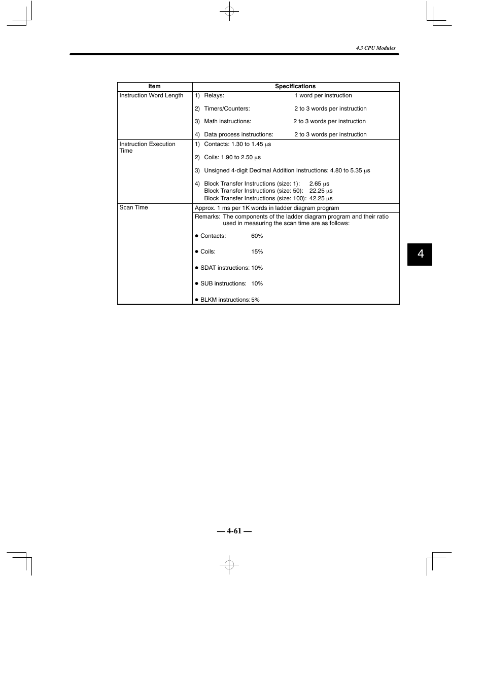 Yaskawa MEMOCON GL120 User Manual | Page 117 / 495