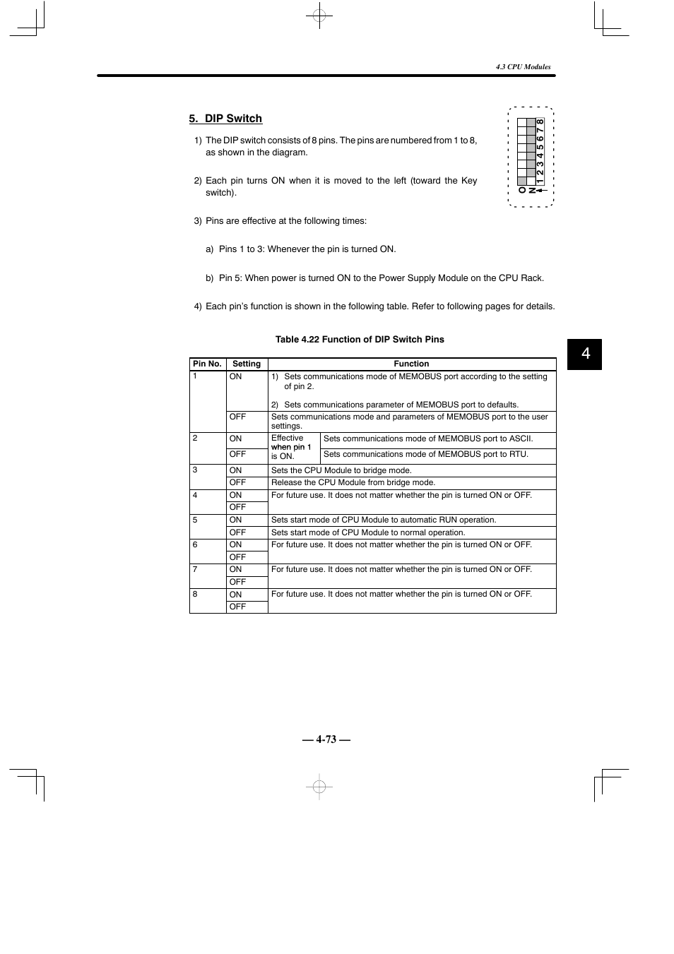 Yaskawa MEMOCON GL120 User Manual | Page 129 / 495