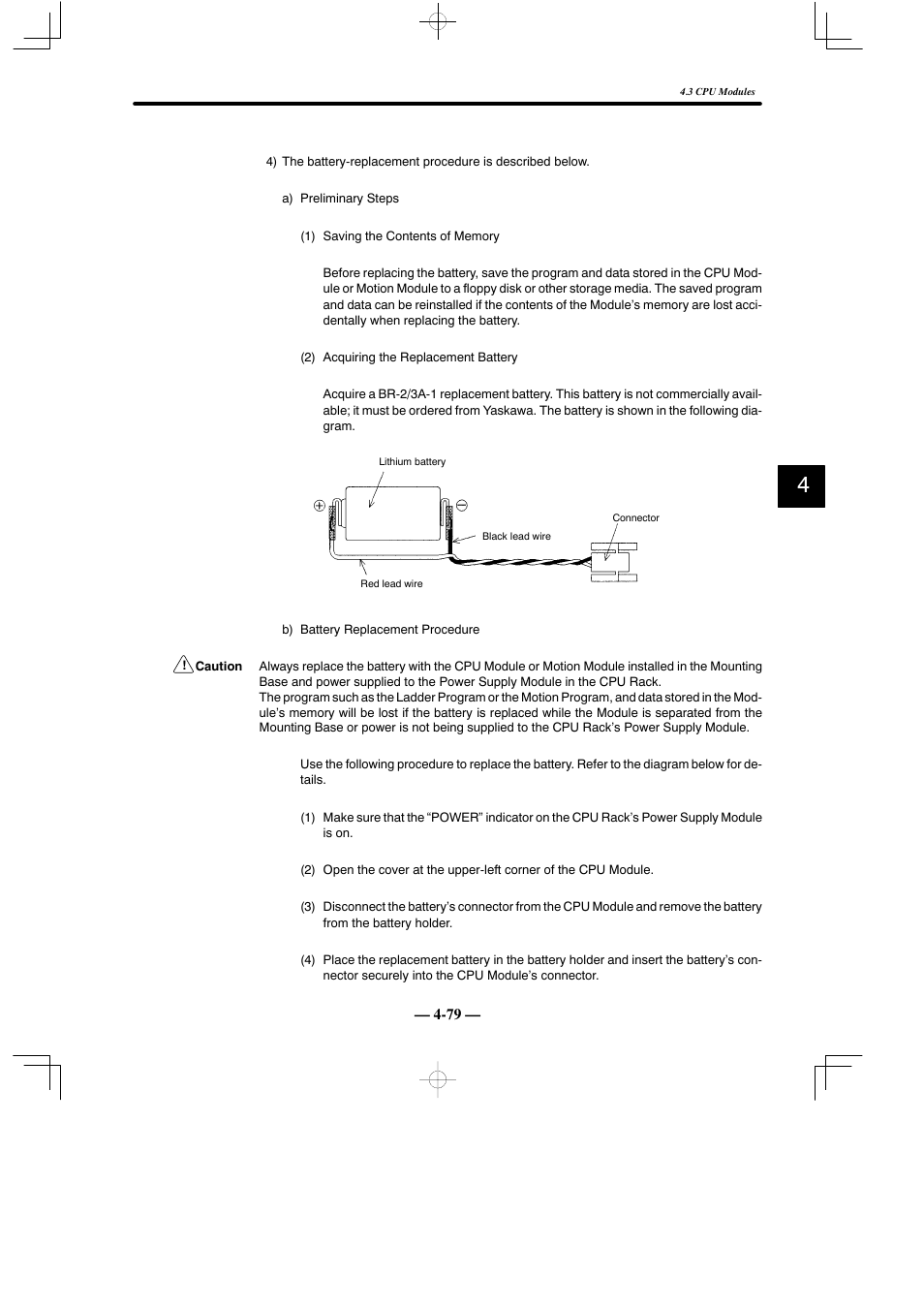 Yaskawa MEMOCON GL120 User Manual | Page 135 / 495