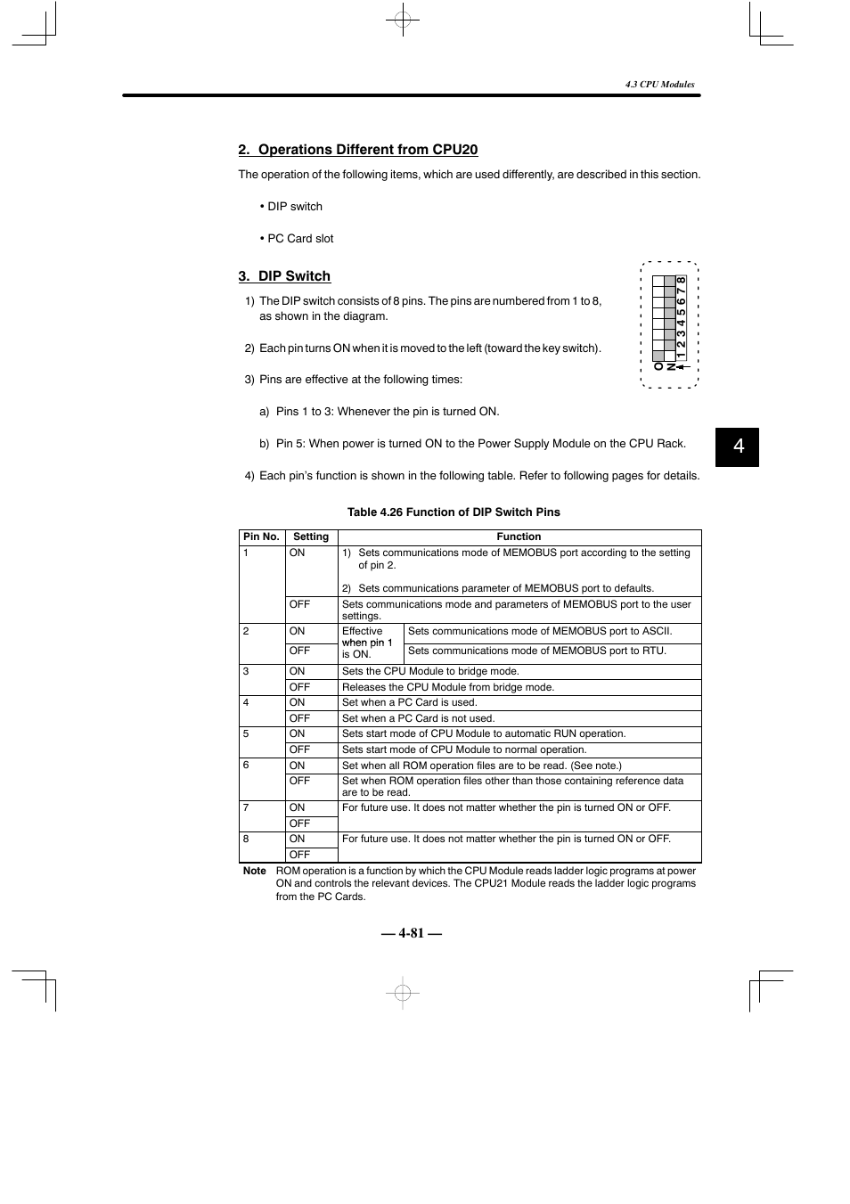 Yaskawa MEMOCON GL120 User Manual | Page 137 / 495