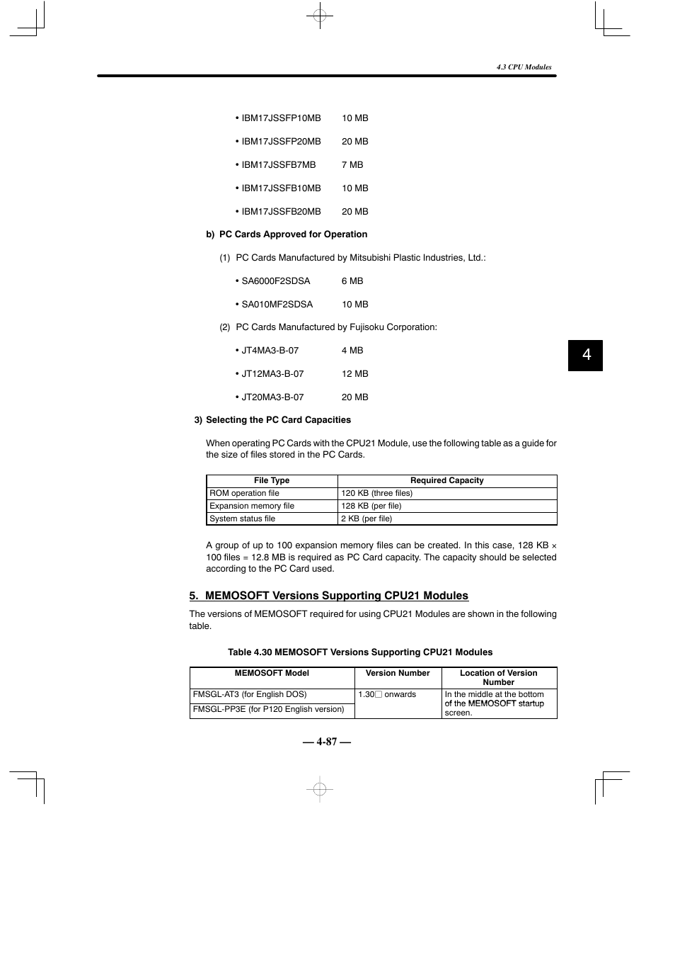 Yaskawa MEMOCON GL120 User Manual | Page 143 / 495