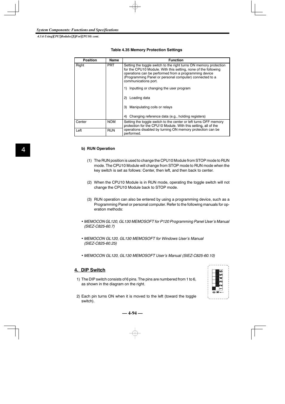 Yaskawa MEMOCON GL120 User Manual | Page 150 / 495