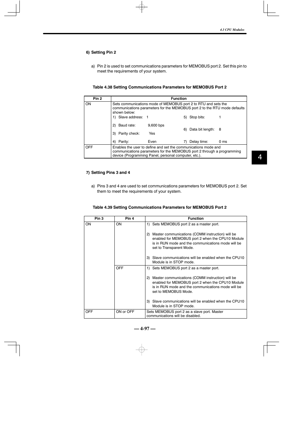 Yaskawa MEMOCON GL120 User Manual | Page 153 / 495