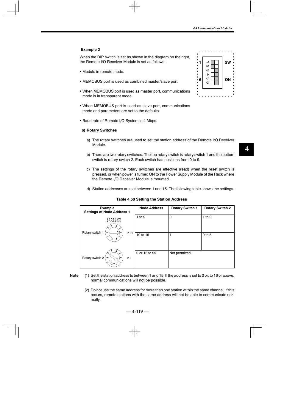 Yaskawa MEMOCON GL120 User Manual | Page 175 / 495