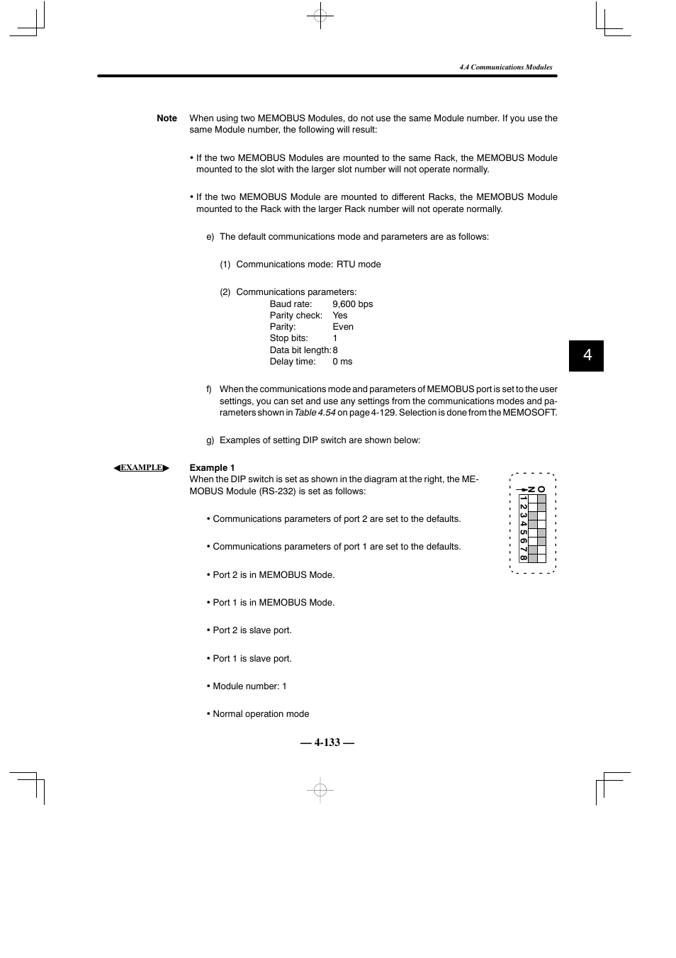 Yaskawa MEMOCON GL120 User Manual | Page 189 / 495