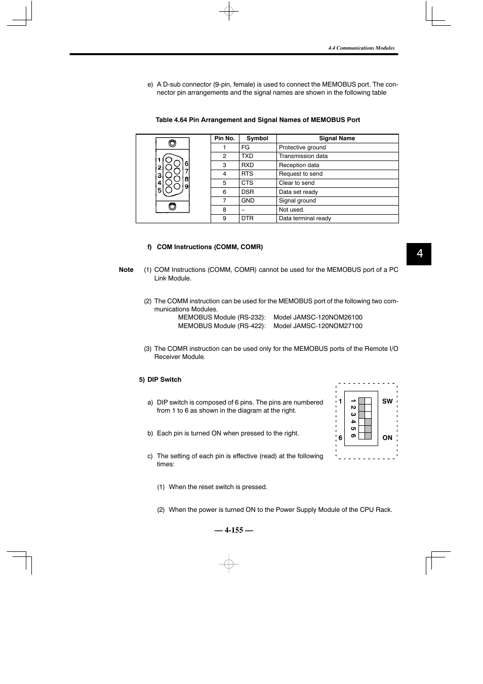 Yaskawa MEMOCON GL120 User Manual | Page 211 / 495