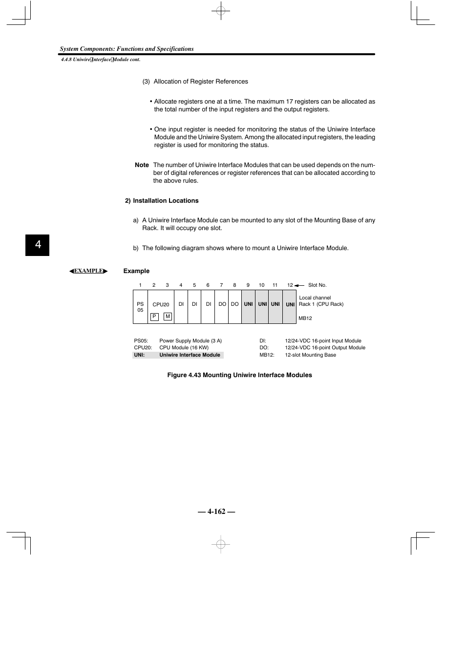 Yaskawa MEMOCON GL120 User Manual | Page 218 / 495