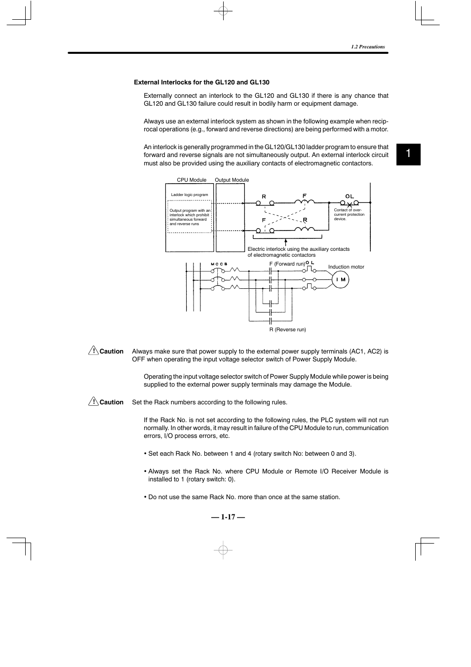 Yaskawa MEMOCON GL120 User Manual | Page 22 / 495