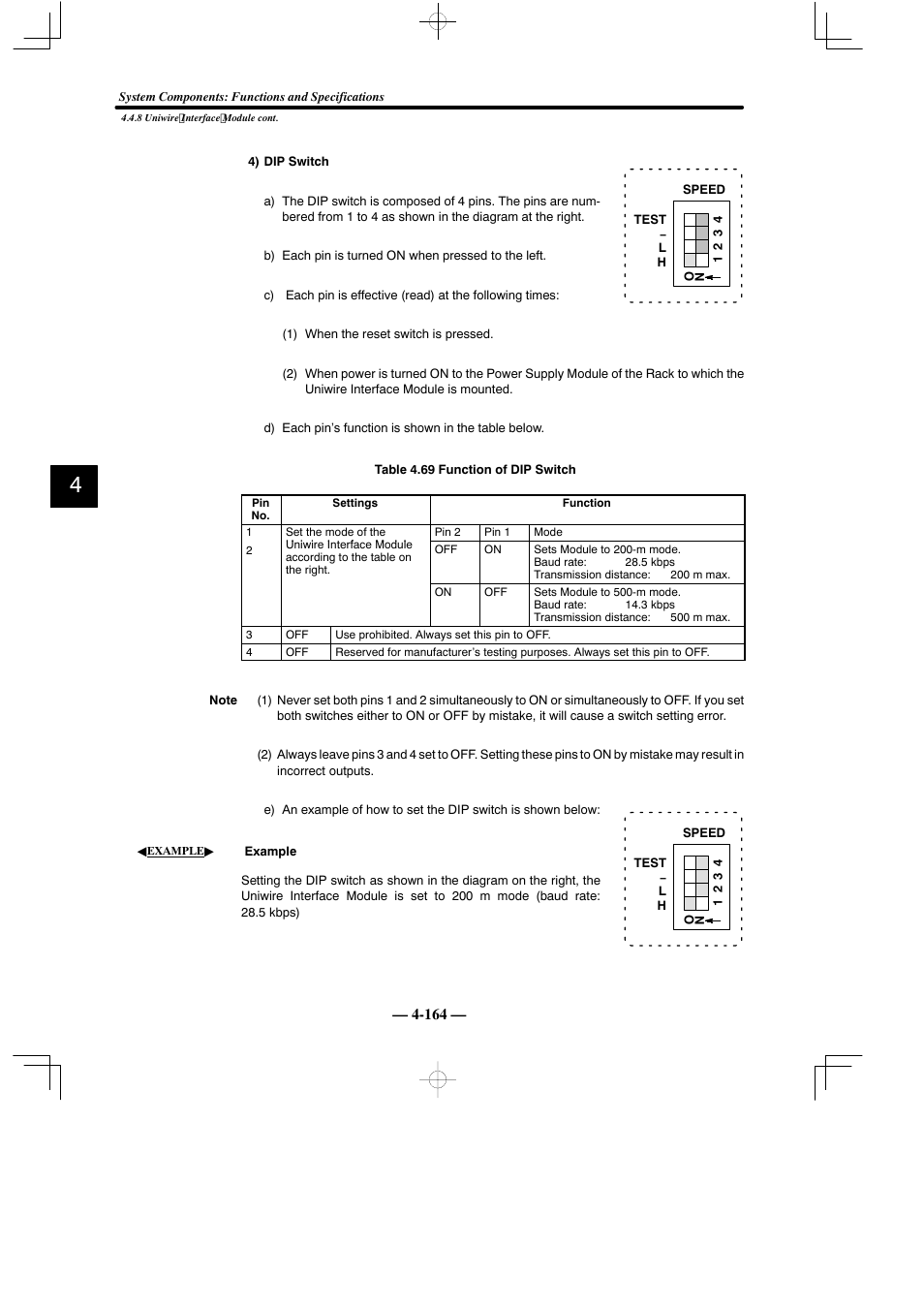 Yaskawa MEMOCON GL120 User Manual | Page 220 / 495