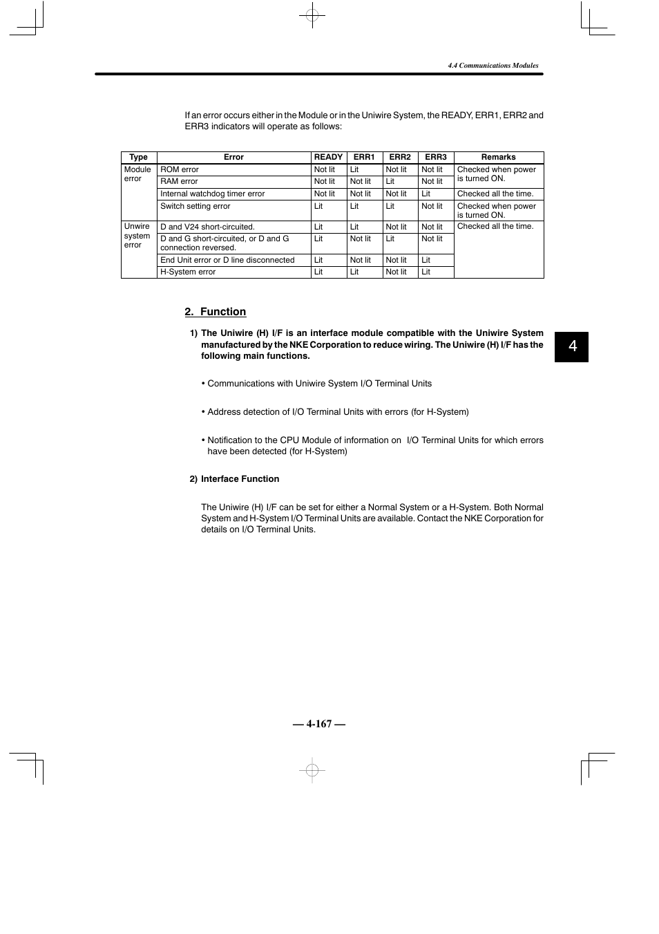 Function | Yaskawa MEMOCON GL120 User Manual | Page 223 / 495