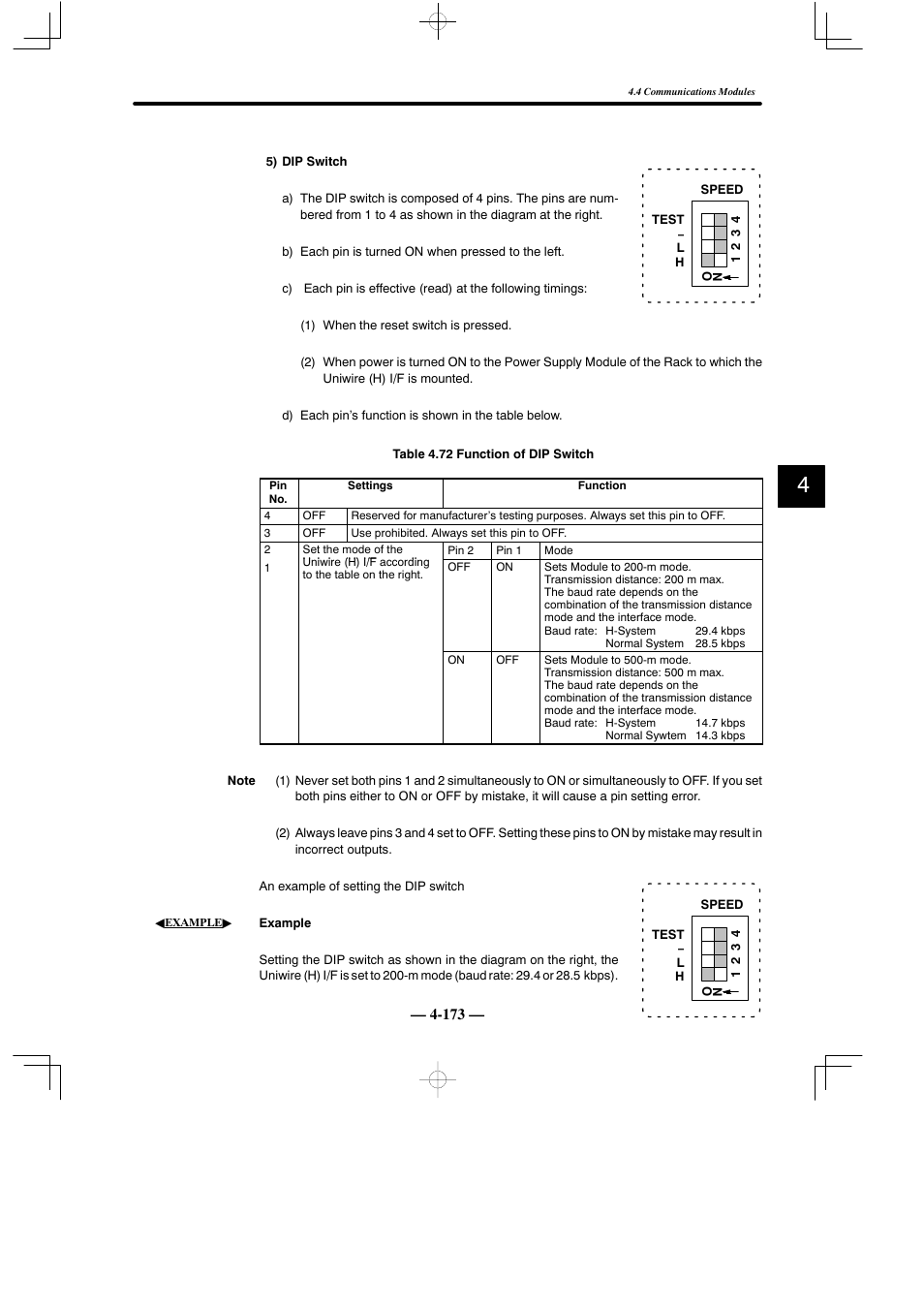 Yaskawa MEMOCON GL120 User Manual | Page 229 / 495