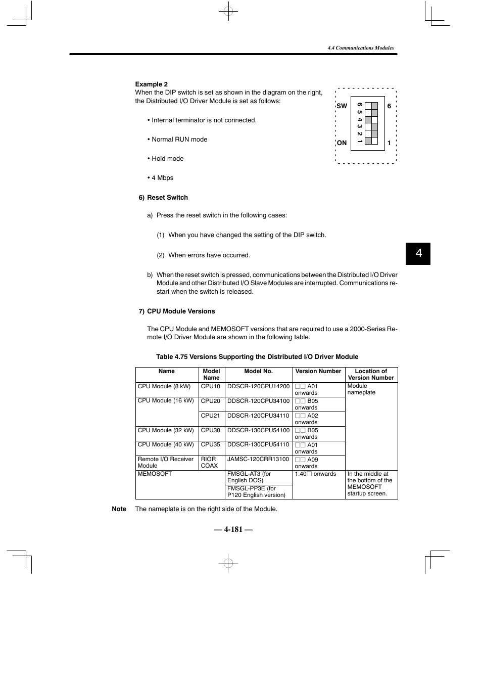 Yaskawa MEMOCON GL120 User Manual | Page 237 / 495