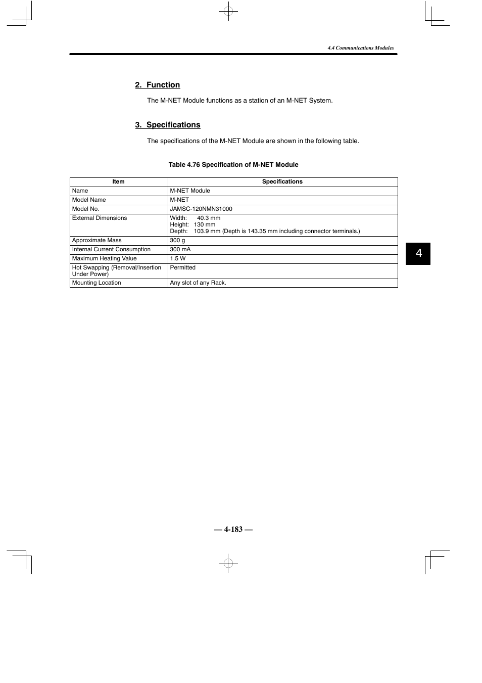 Yaskawa MEMOCON GL120 User Manual | Page 239 / 495