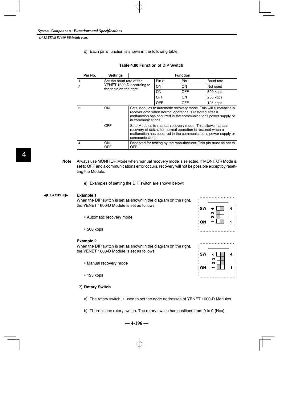Yaskawa MEMOCON GL120 User Manual | Page 252 / 495