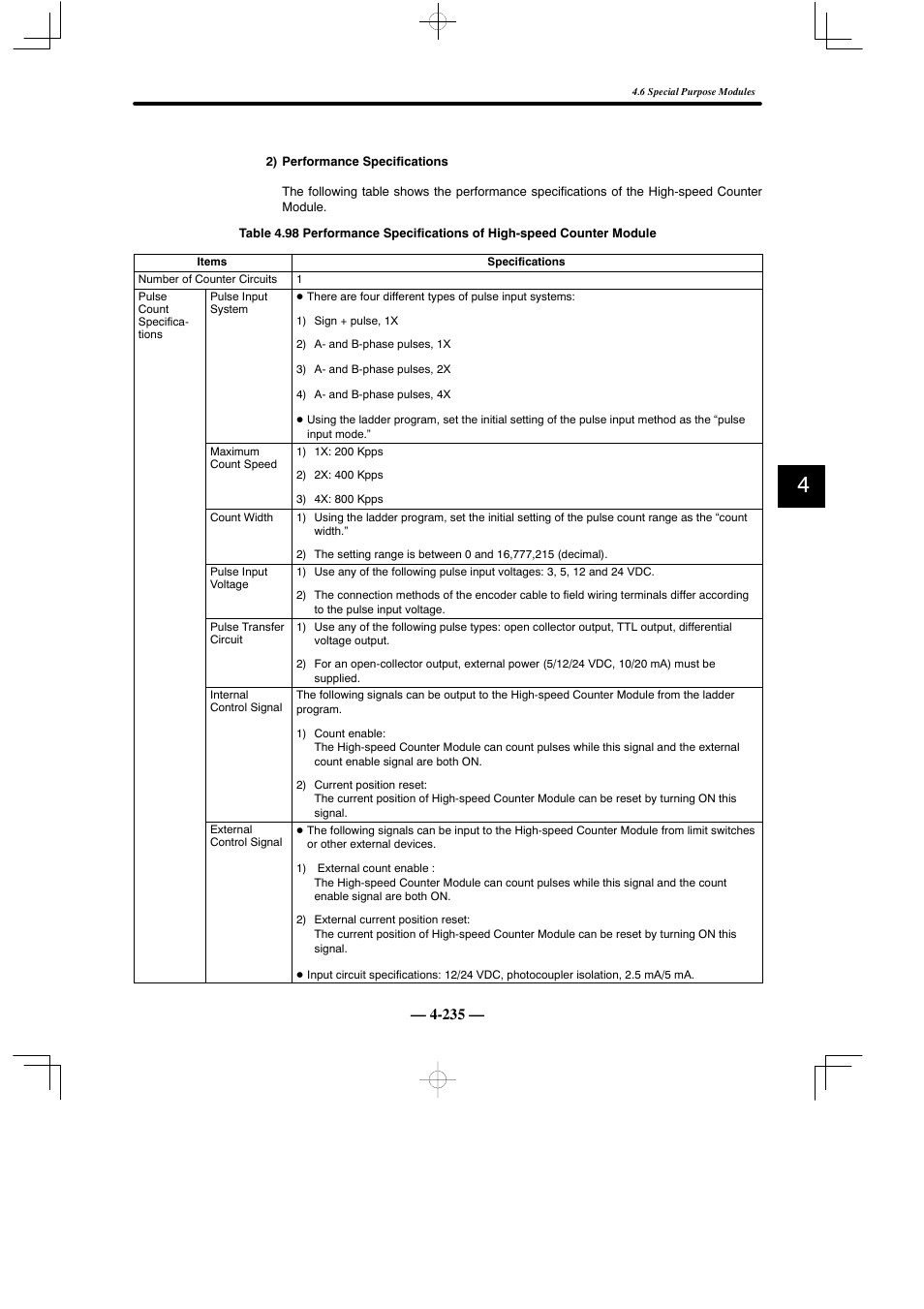 Yaskawa MEMOCON GL120 User Manual | Page 291 / 495