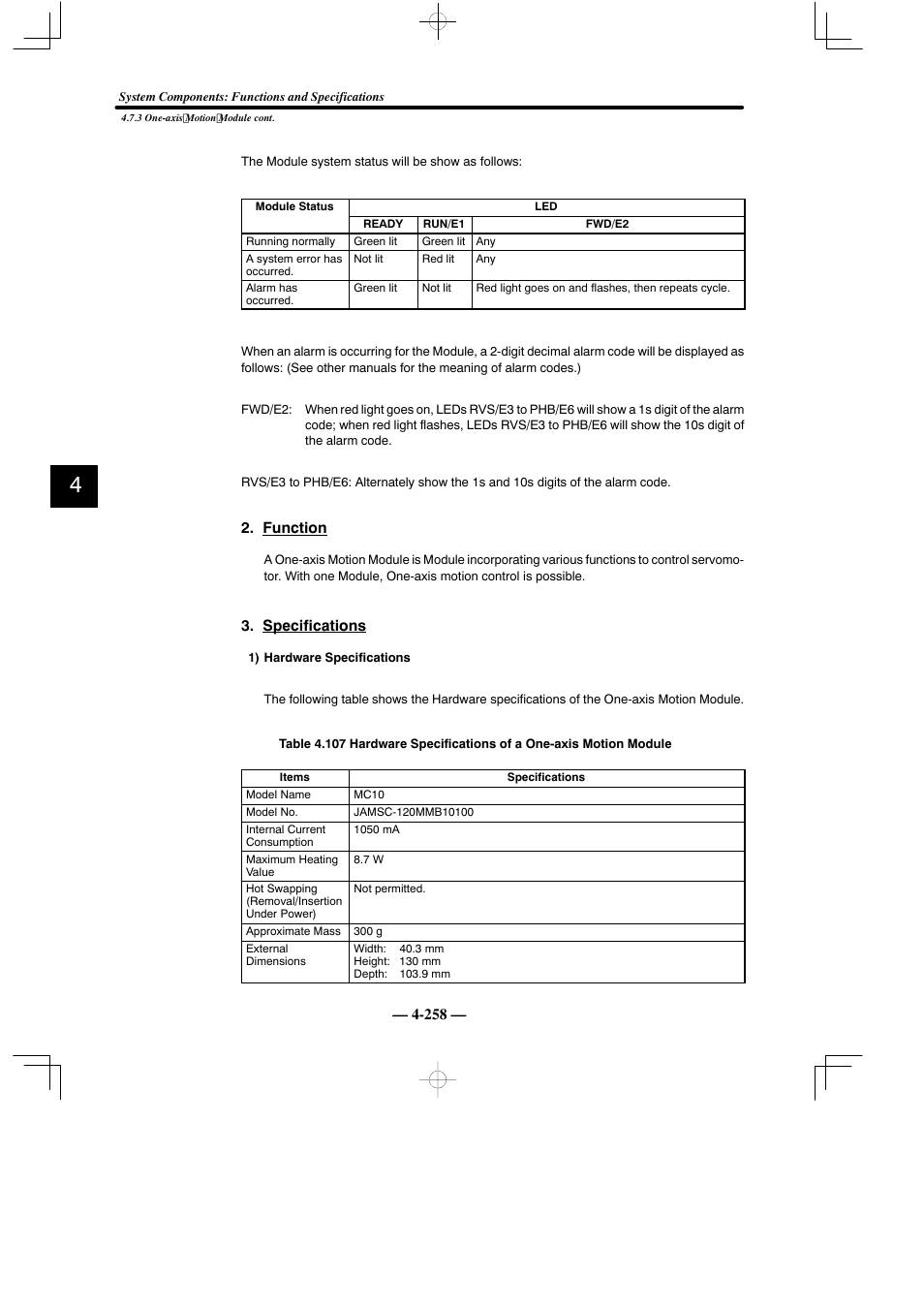 Yaskawa MEMOCON GL120 User Manual | Page 314 / 495