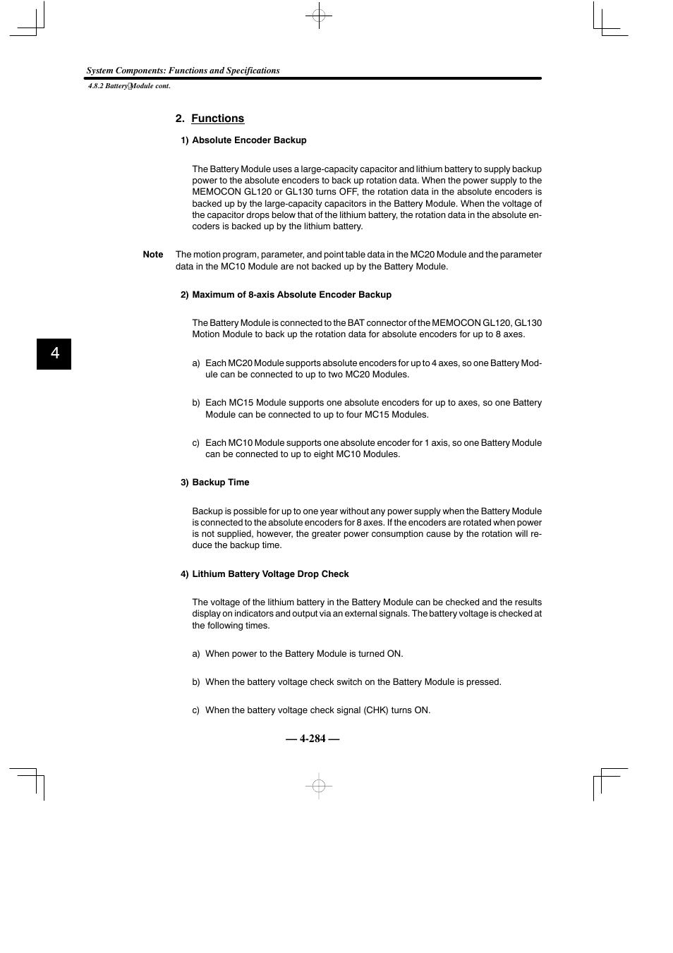 Yaskawa MEMOCON GL120 User Manual | Page 340 / 495