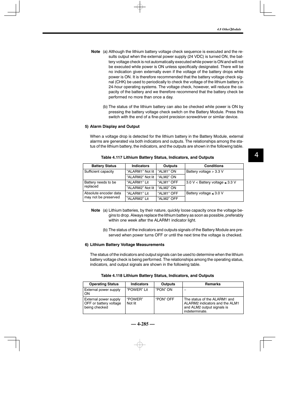 Yaskawa MEMOCON GL120 User Manual | Page 341 / 495