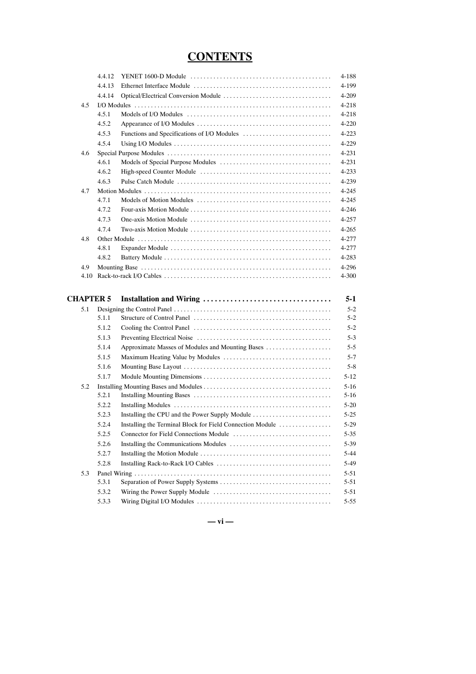 Yaskawa MEMOCON GL120 User Manual | Page 4 / 495