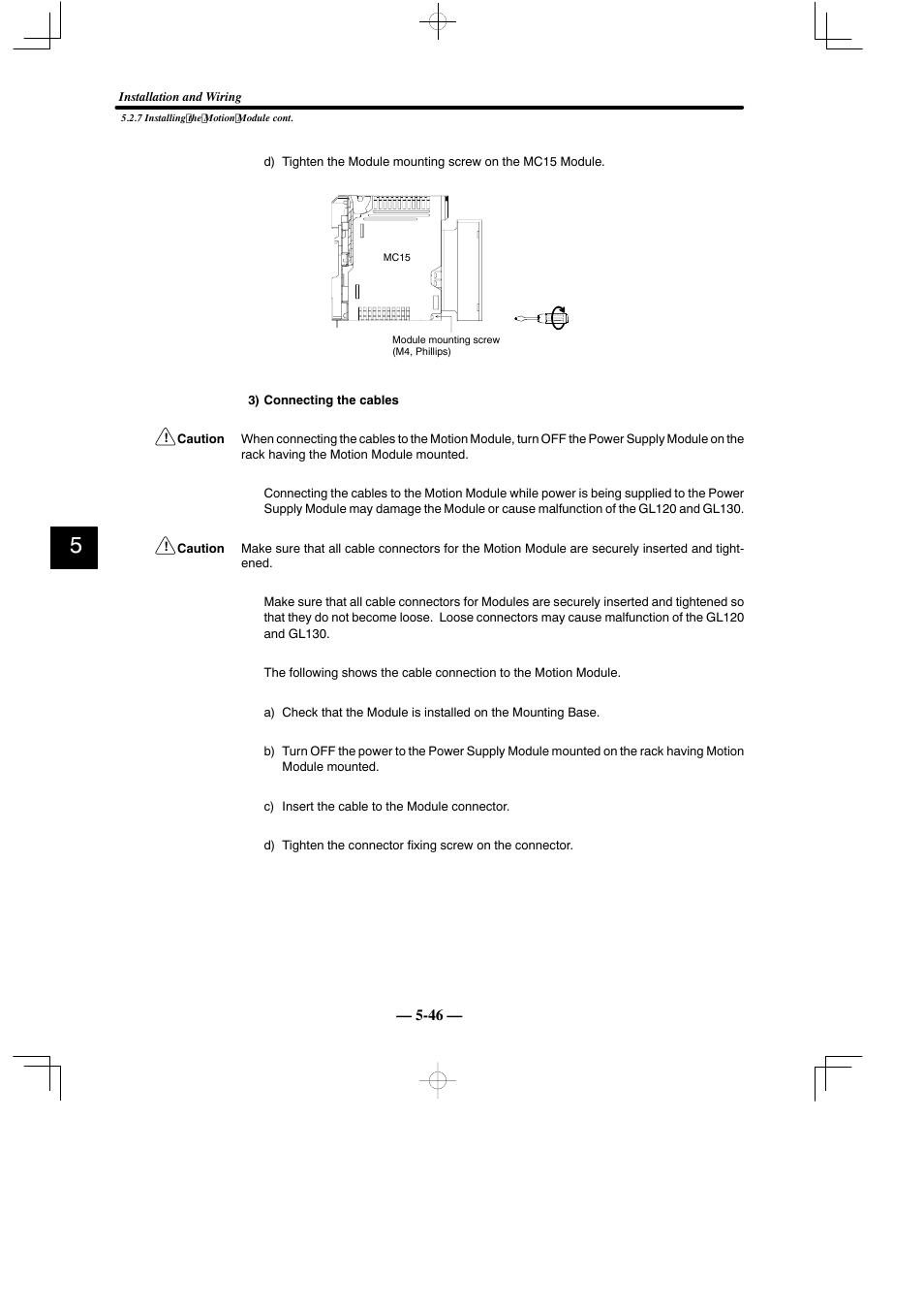 Yaskawa MEMOCON GL120 User Manual | Page 403 / 495