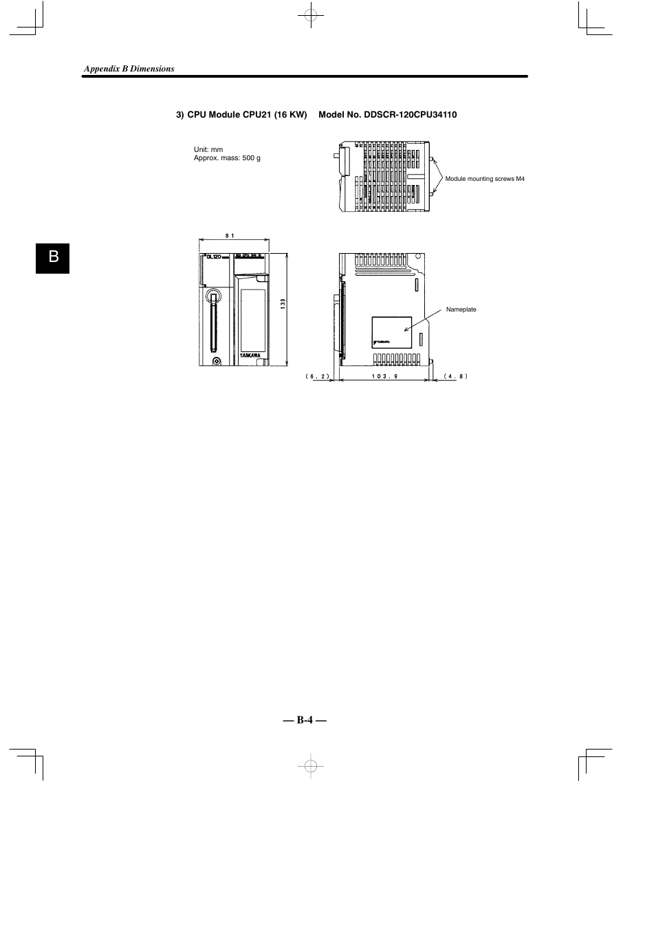 Yaskawa MEMOCON GL120 User Manual | Page 467 / 495