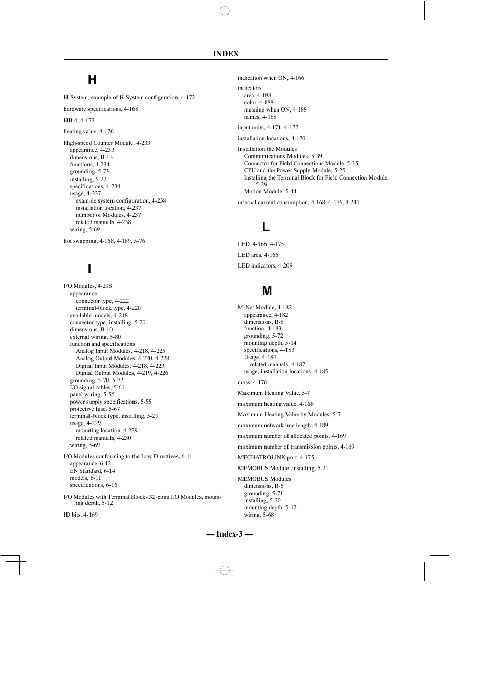 Yaskawa MEMOCON GL120 User Manual | Page 489 / 495