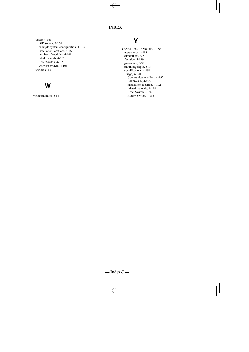 Yaskawa MEMOCON GL120 User Manual | Page 493 / 495