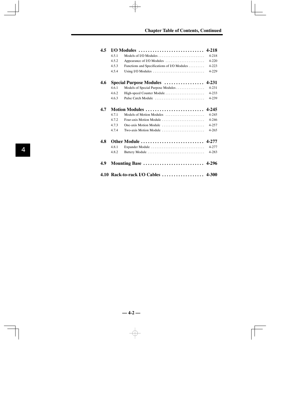 Yaskawa MEMOCON GL120 User Manual | Page 58 / 495