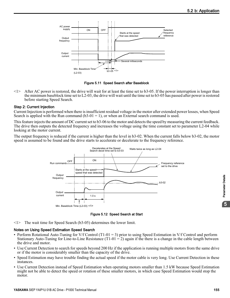 Yaskawa AC Drive-P1000 Industrial Fan User Manual | Page 155 / 570
