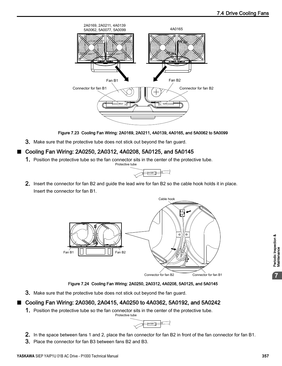 Yaskawa AC Drive-P1000 Industrial Fan User Manual | Page 357 / 570