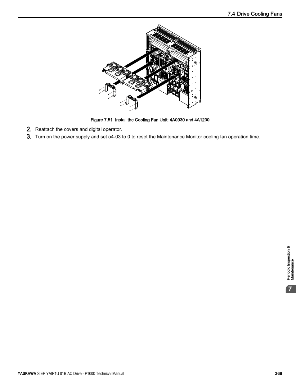 Yaskawa AC Drive-P1000 Industrial Fan User Manual | Page 369 / 570