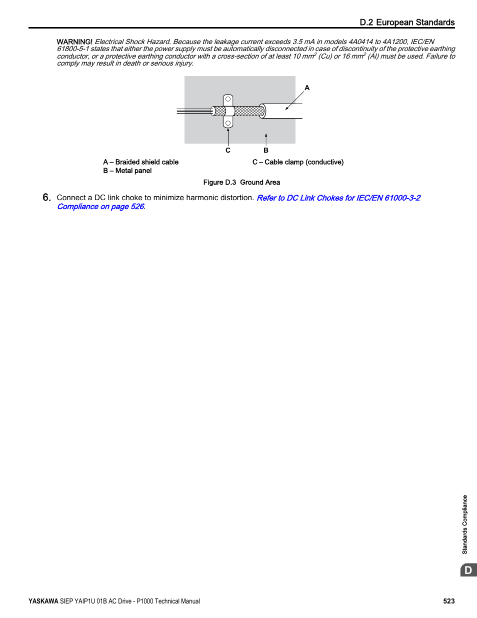 Yaskawa AC Drive-P1000 Industrial Fan User Manual | Page 523 / 570