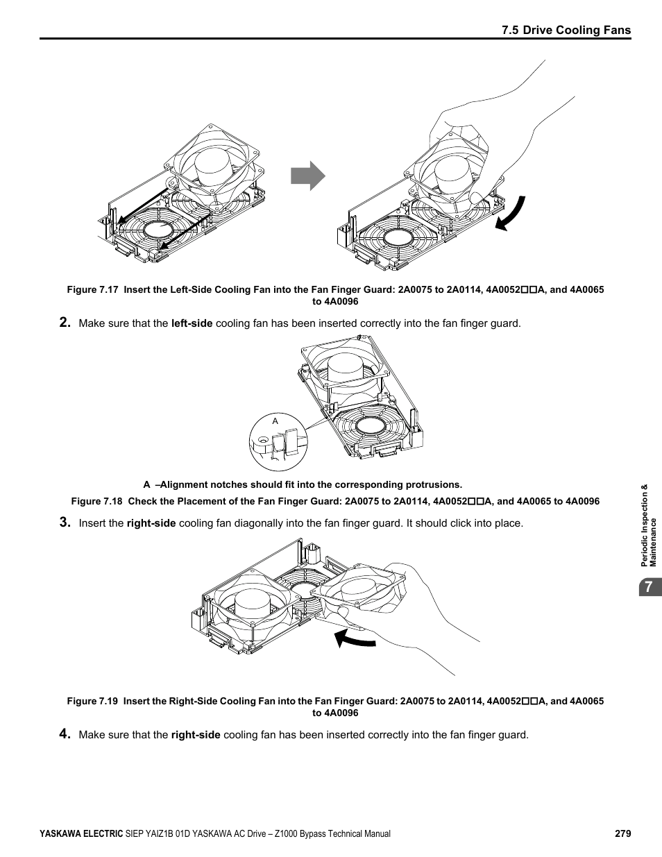 Yaskawa AC Drive Z1000 Bypass Technical Manual User Manual | Page 279 / 462