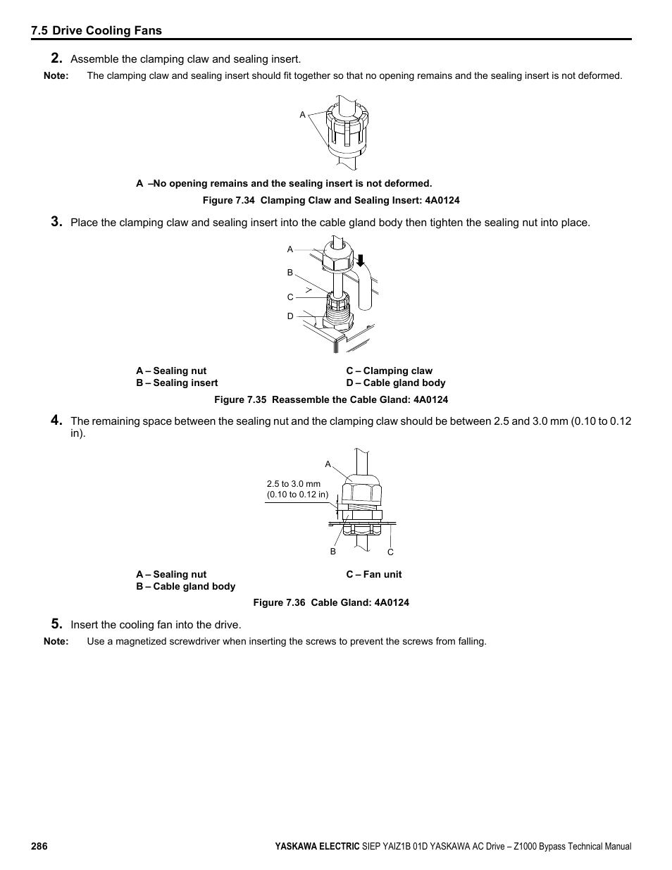 Yaskawa AC Drive Z1000 Bypass Technical Manual User Manual | Page 286 / 462