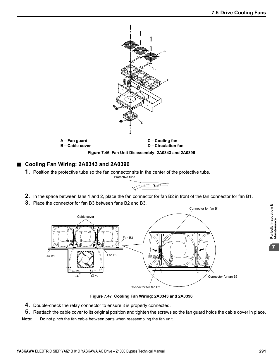 Yaskawa AC Drive Z1000 Bypass Technical Manual User Manual | Page 291 / 462