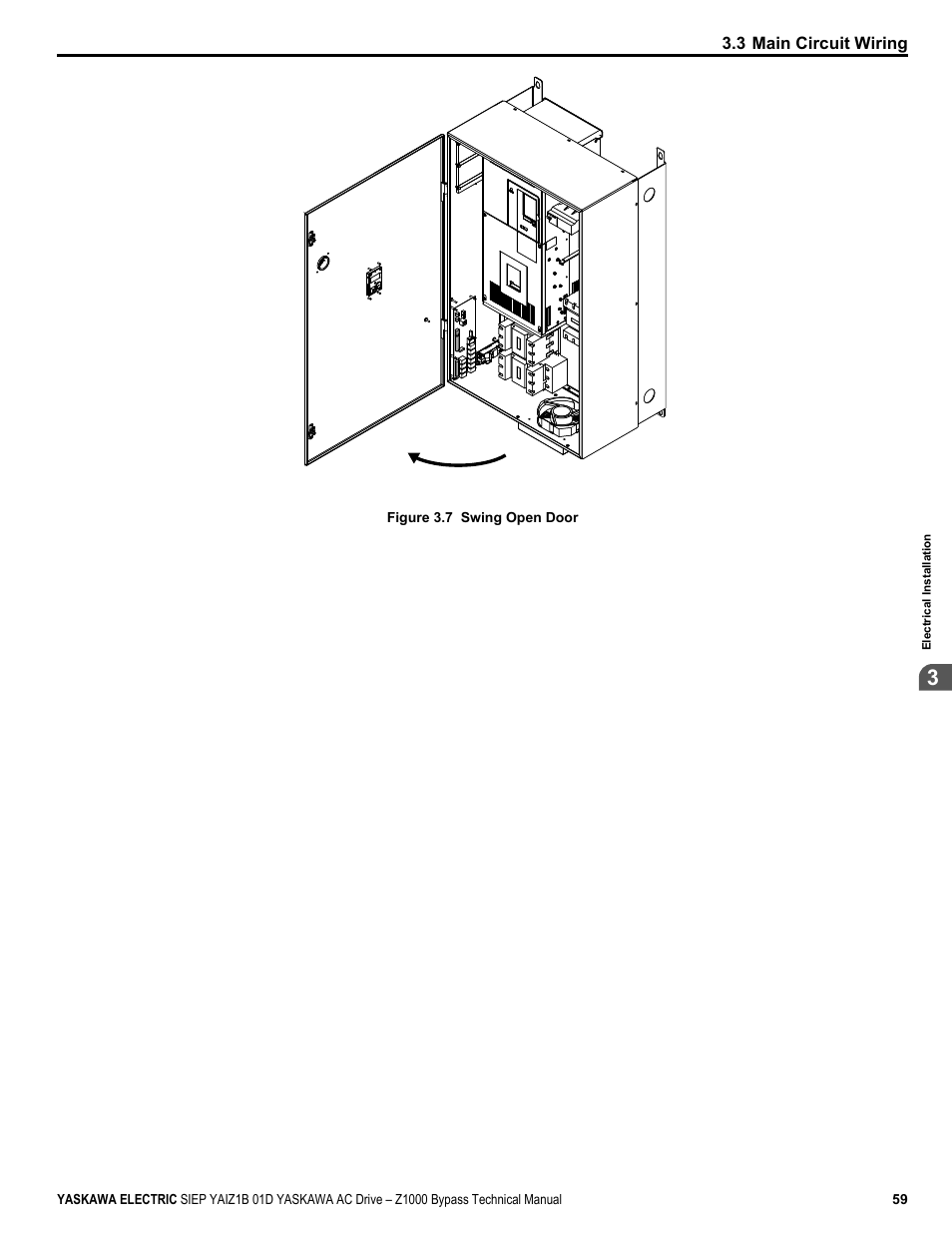 Yaskawa AC Drive Z1000 Bypass Technical Manual User Manual | Page 59 / 462