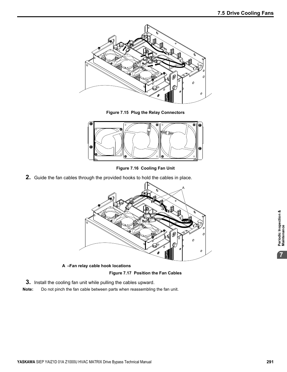 Yaskawa Z1000U HVAC Matrix Bypass User Manual | Page 291 / 472